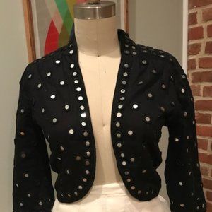 Built by Wendy Bolero Mirrored Jacket XS